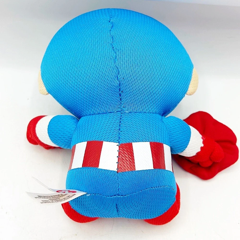Ty Marvel Beanie Babies‎ Captain America Plush Shield 6